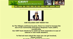 Desktop Screenshot of certofthevillages.org